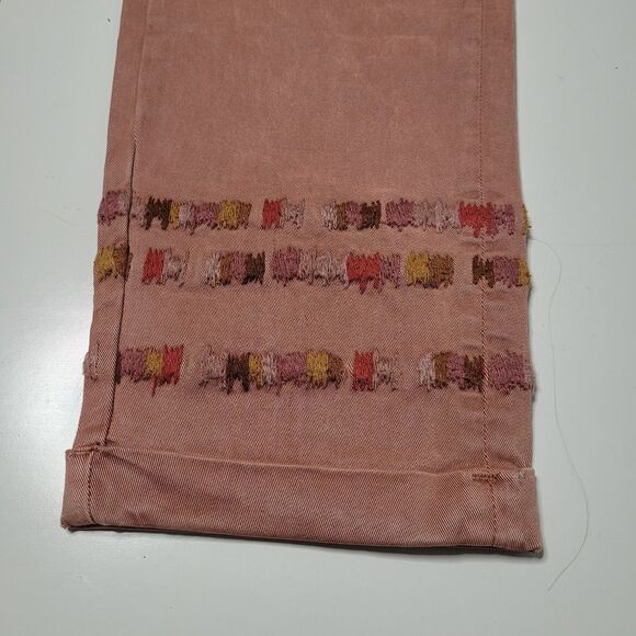 NEW XL DRIFTWOOD embroidered Terra Cotta stretch joggers pants EXTRA LARGE NWT - Picture 7 of 12